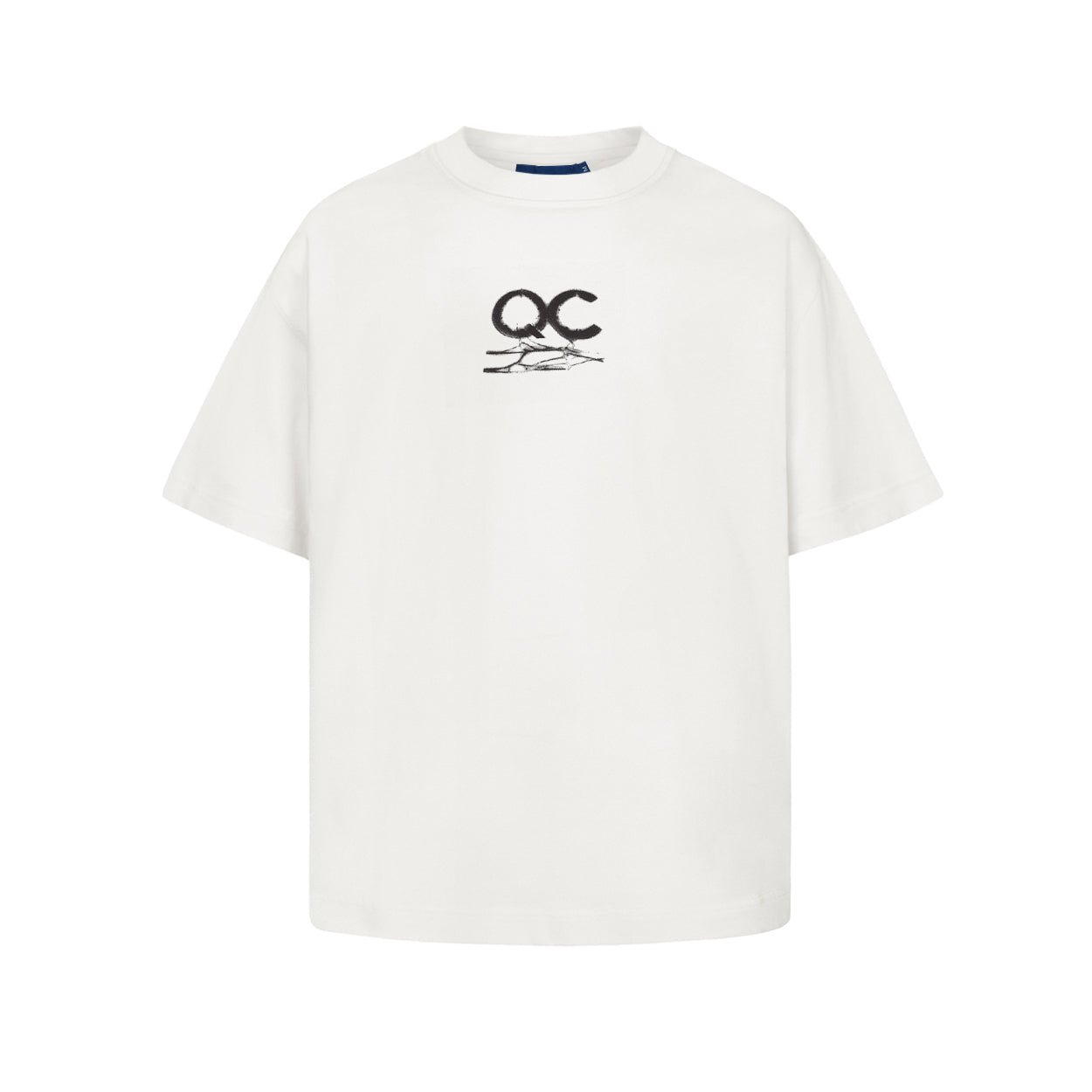 CAMISETA QUADRO CREATIONS " ANATOMIA BOXY OFF-WHITE "