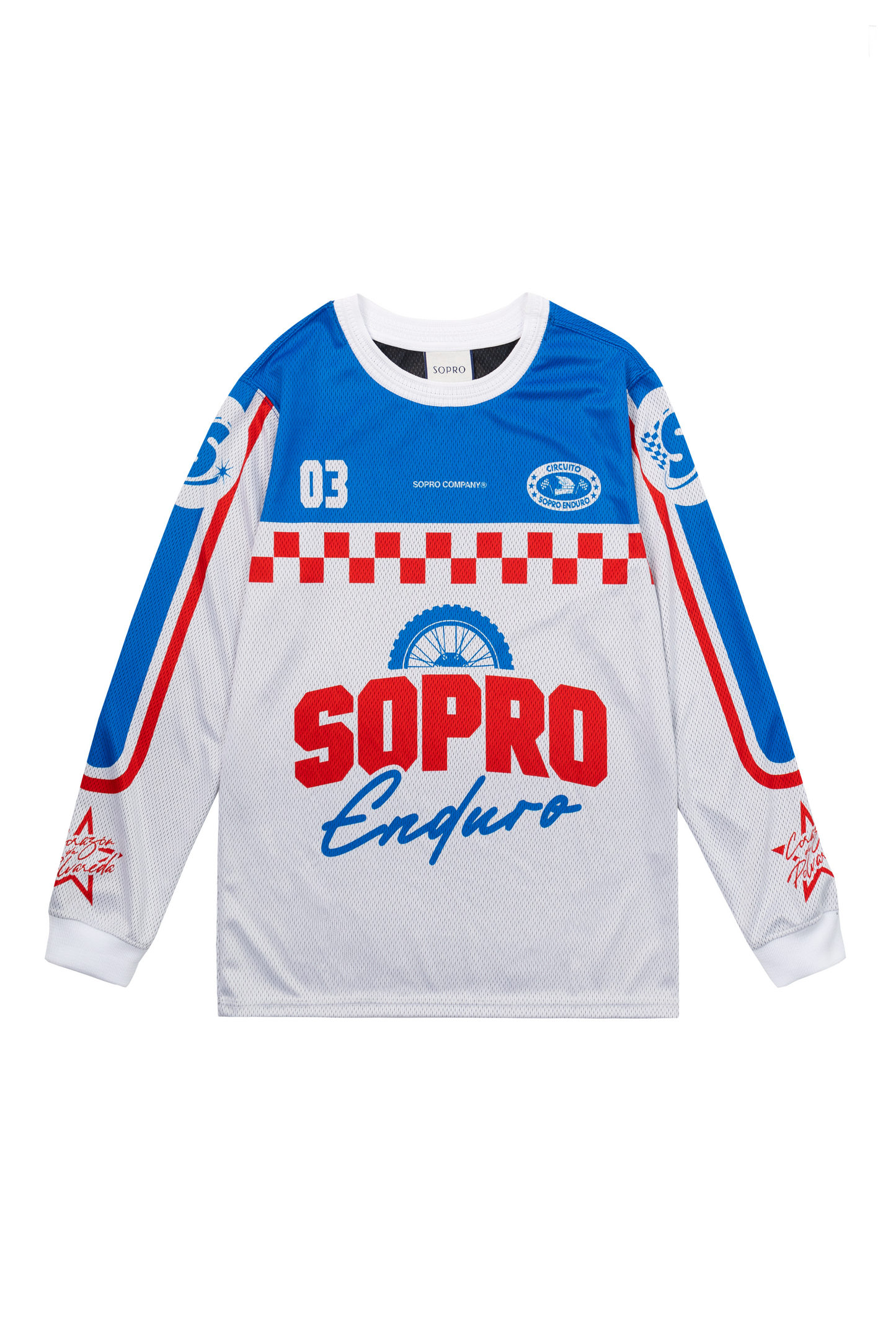 CAMISETA MANGA LONGO SOPRO " MOTOCROSS "