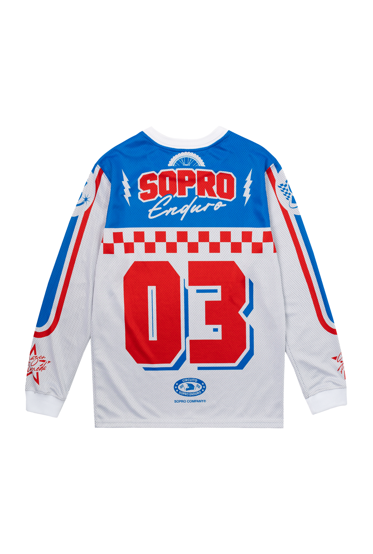 CAMISETA MANGA LONGO SOPRO " MOTOCROSS "