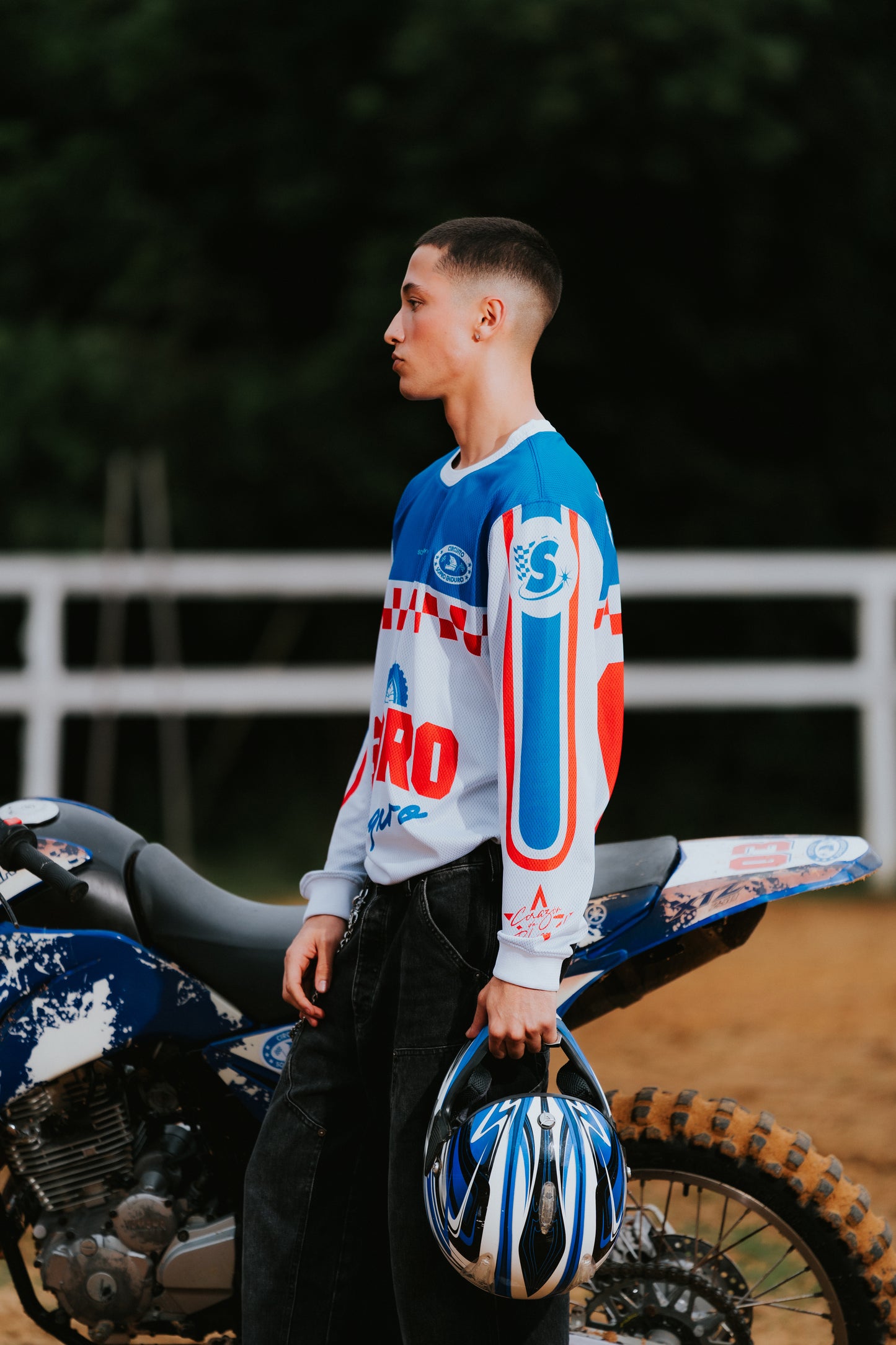 CAMISETA MANGA LONGO SOPRO " MOTOCROSS "
