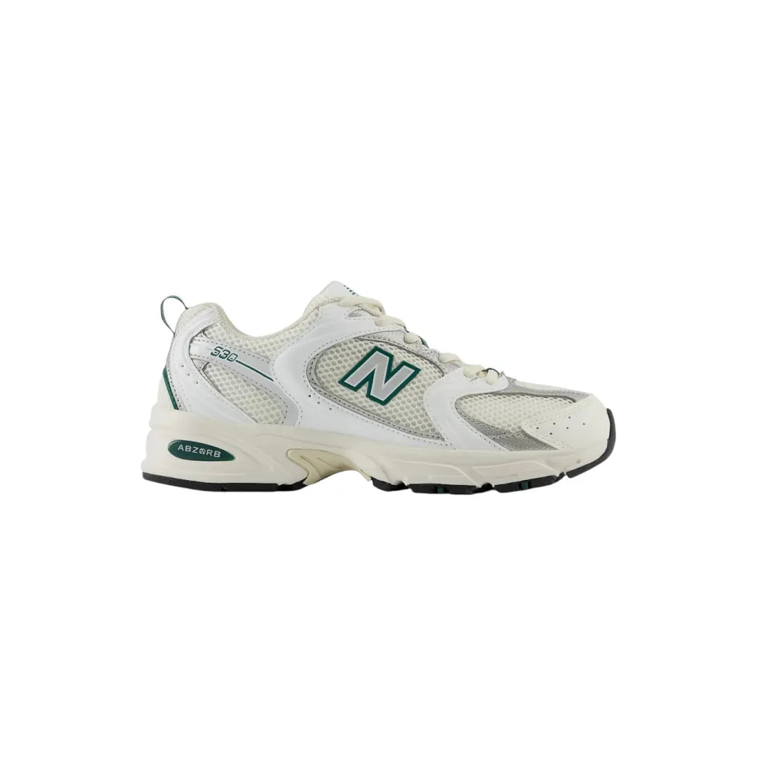 TÊNIS NEW BALANCE 530 " SEA SALT WHITE MARSH GREEN "