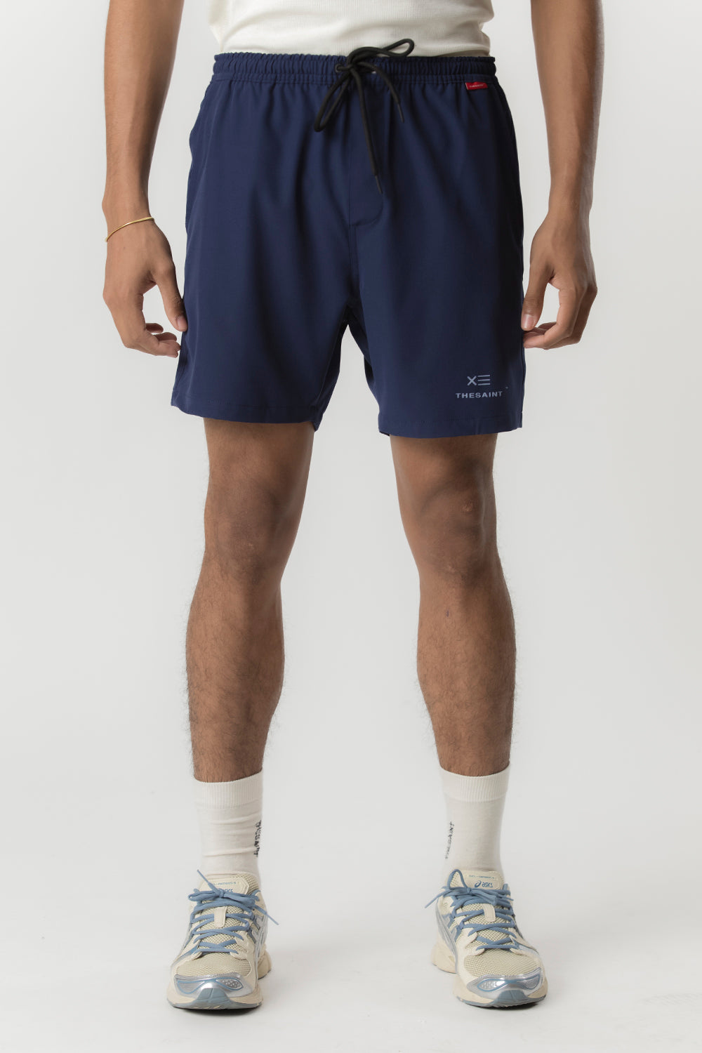 SHORTS THESAINT MAFIA " NYLON FLAG - NAVY "