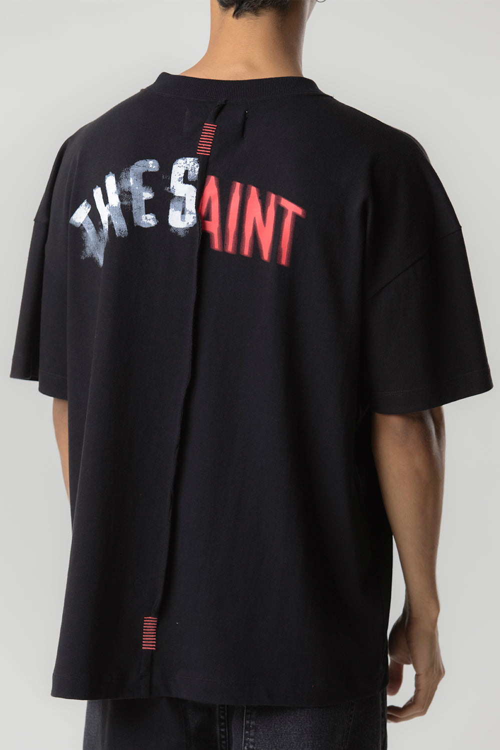 CAMISETA THESAINT MAFIA " T-SHIRT OVERSIZED ENCONTRO GORILLA - BLACK "