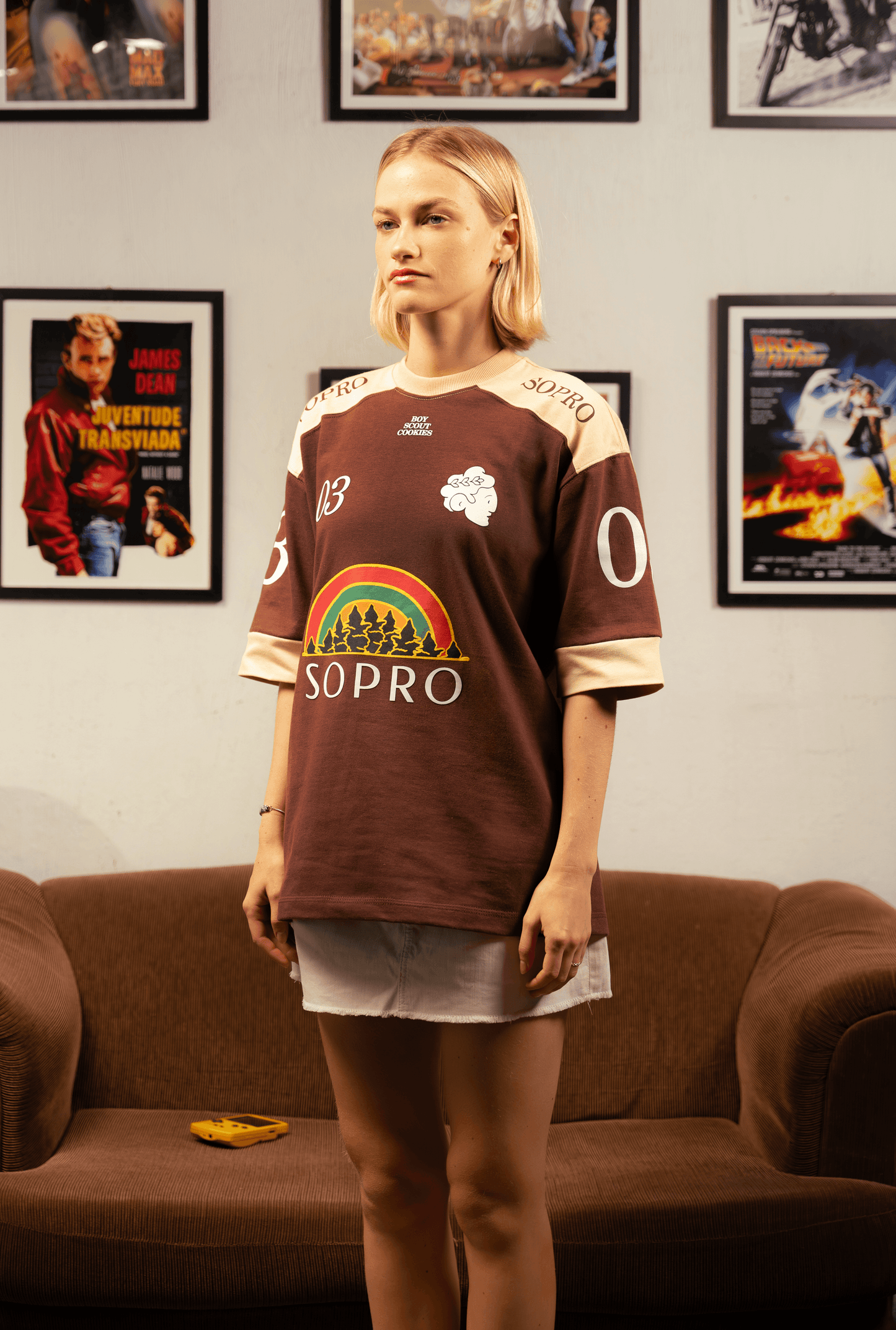 CAMISETA SOPRO " ROLIMÃ RACING BROWN "