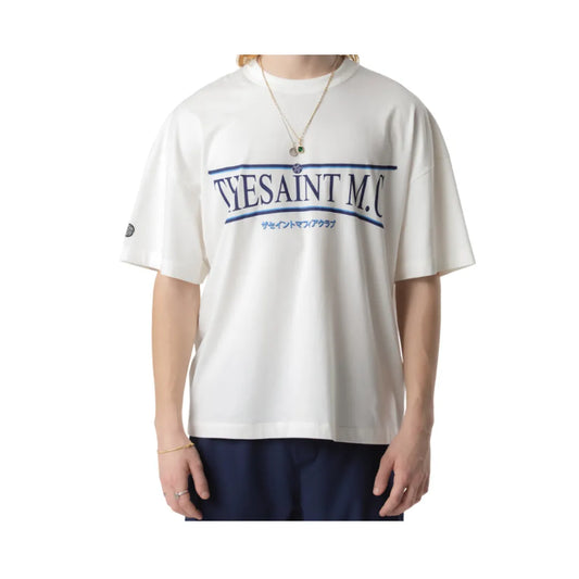 CAMISETA THESAINT MAFIA " OVERSIZED TSM NAVY - OFF WHITE "