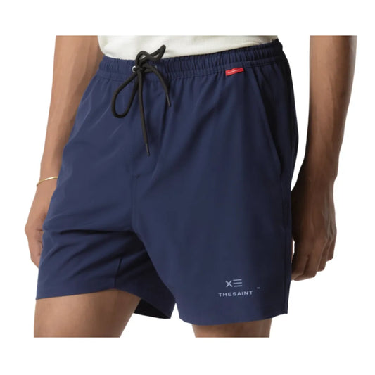 SHORTS THESAINT MAFIA " NYLON FLAG - NAVY "