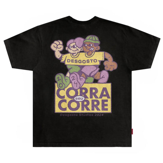 CAMISETA DESGOSTO " CORRA SEU CORRE "