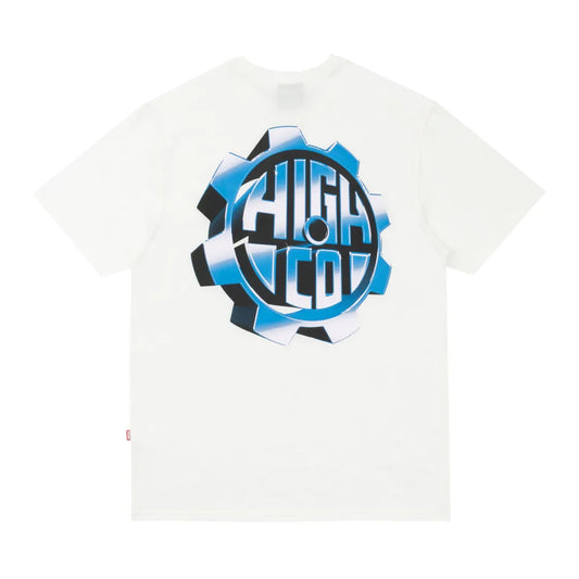 CAMISETA HIGH " ENGINE WHITE "