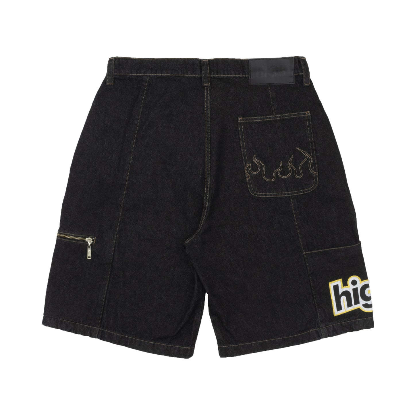 SHORTS JEANS HIGH " HIGHSTAR BLACK "