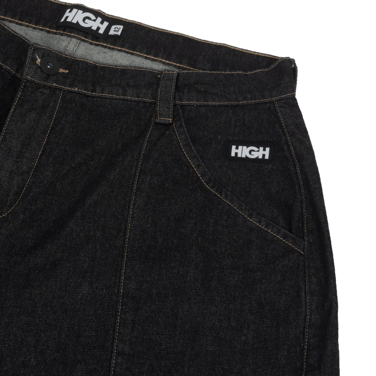 SHORTS JEANS HIGH " HIGHSTAR BLACK "