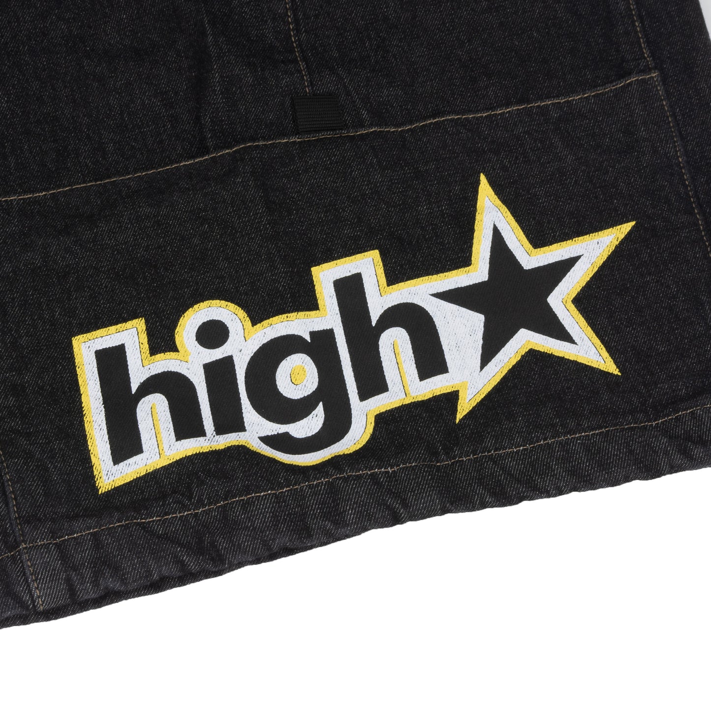 SHORTS JEANS HIGH " HIGHSTAR BLACK "