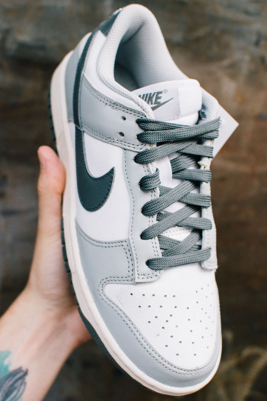 NIKE DUNK LOW " LIGHT SMOKE GREY "